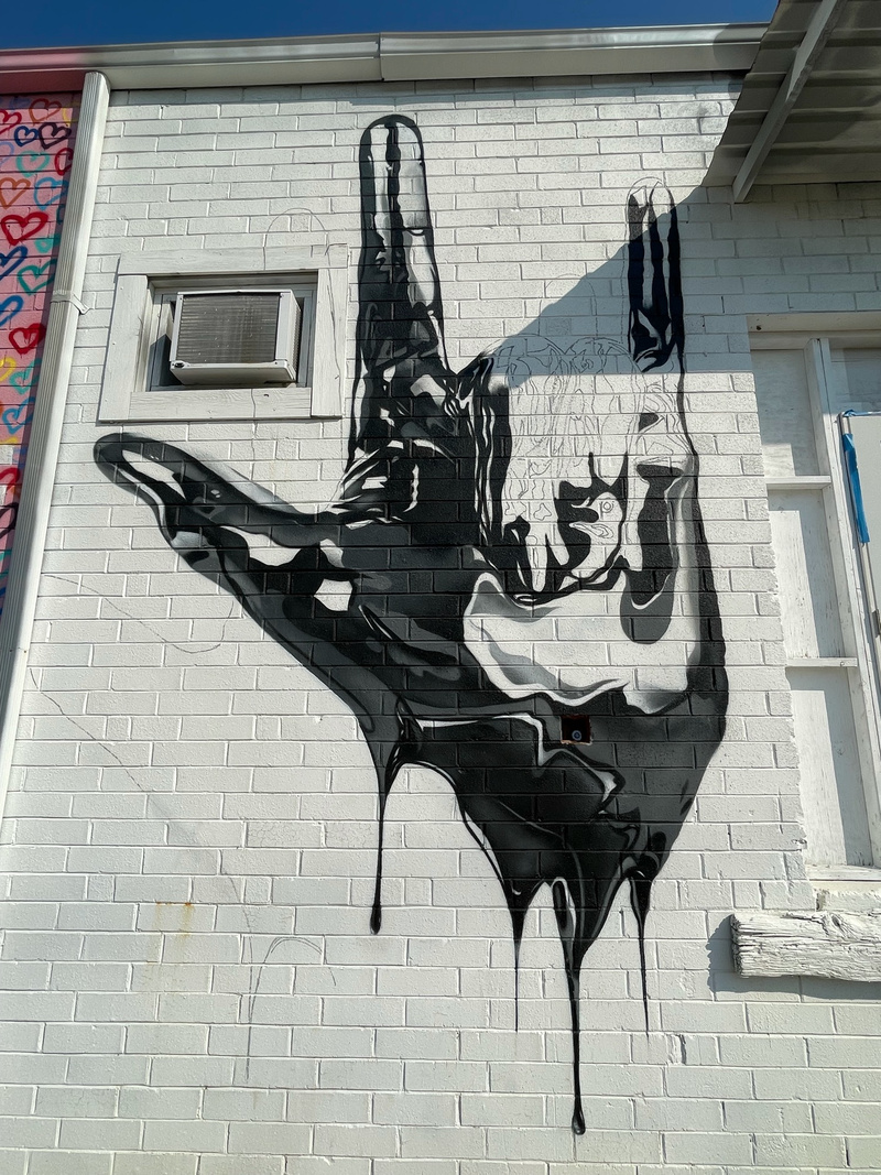 mural in Charlotte by artist unknown.