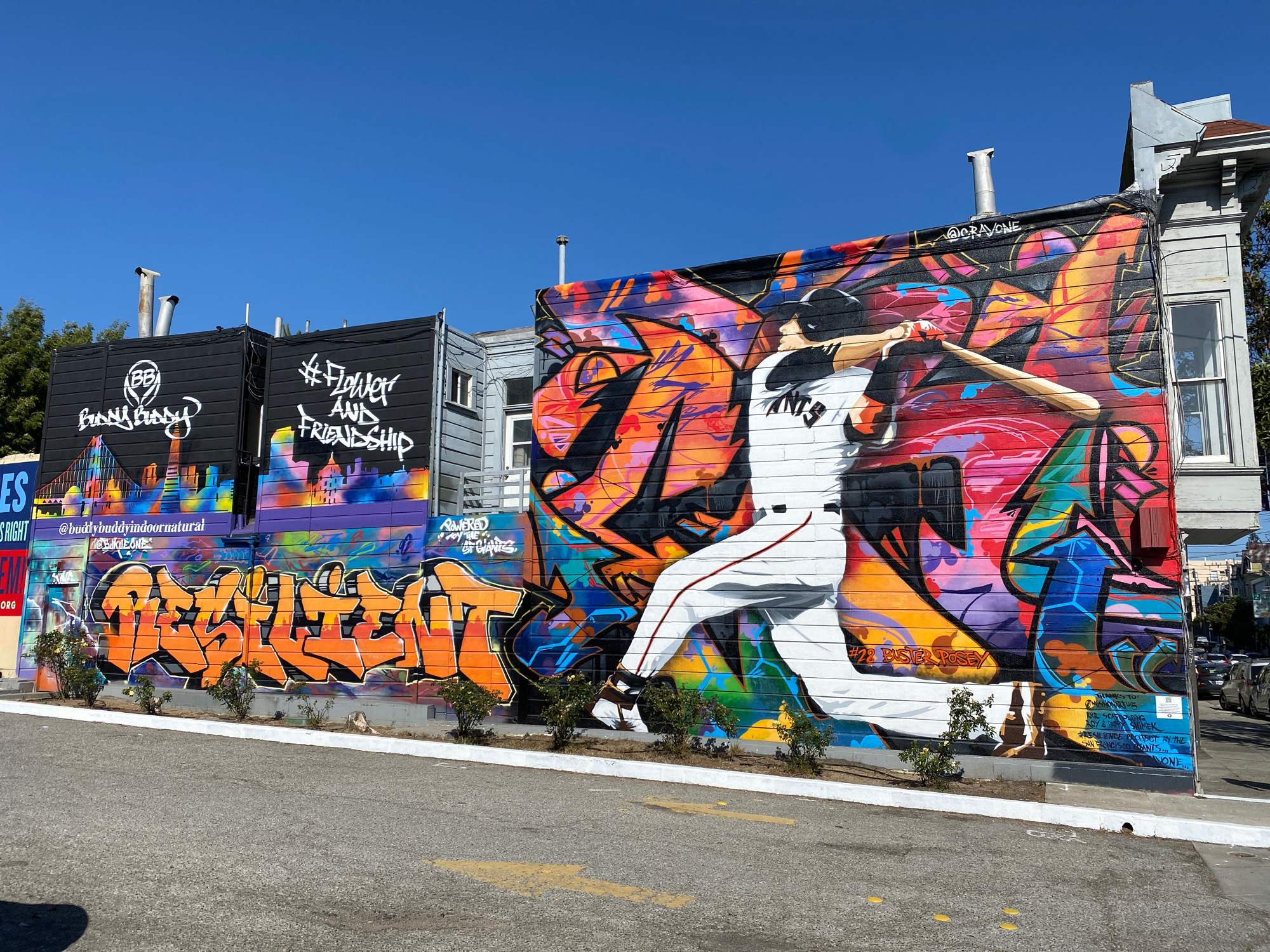 mural in San Francisco by artist unknown.