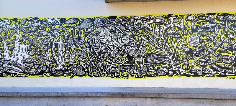 mural in by artist unknown.