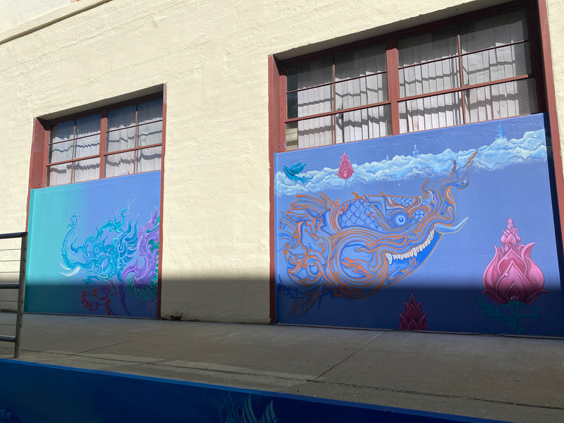 mural in by artist unknown.