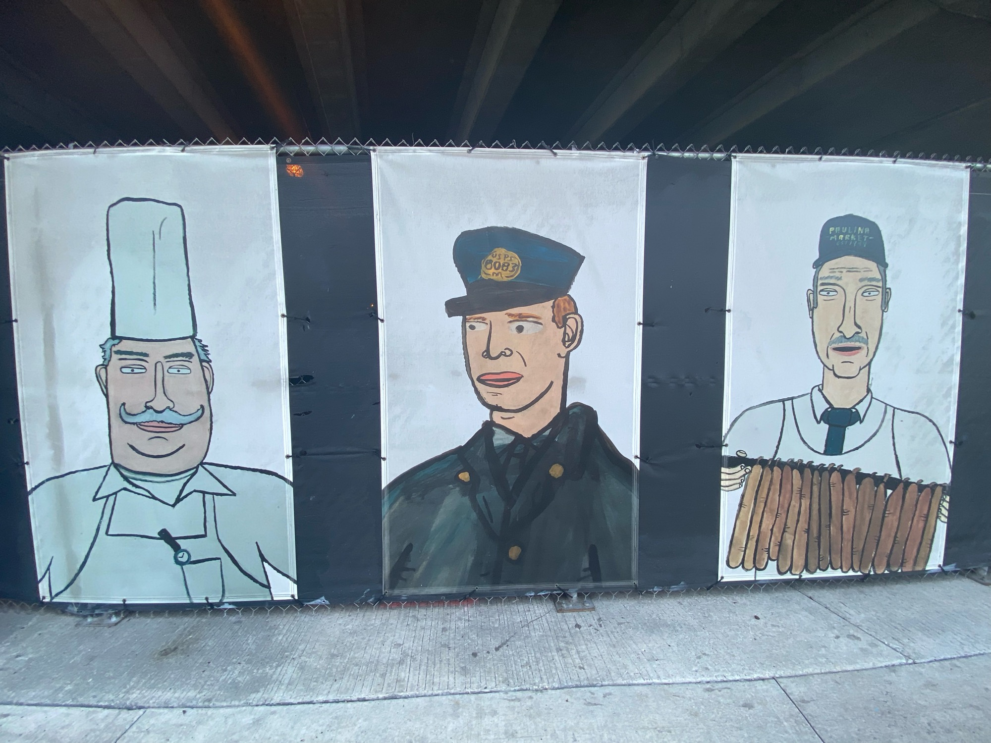 mural in Chicago by artist Dont Fret.