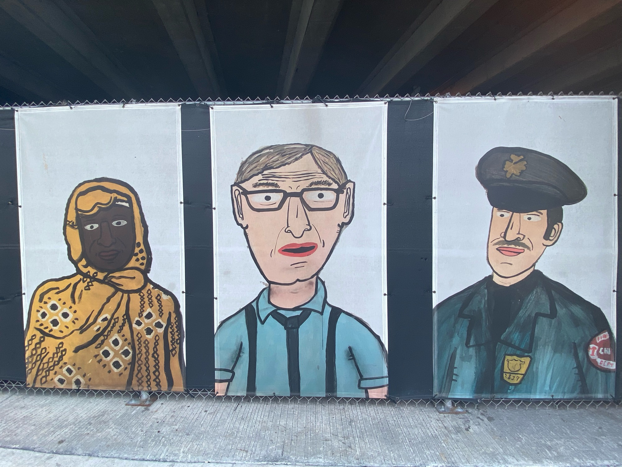 mural in Chicago by artist Dont Fret.