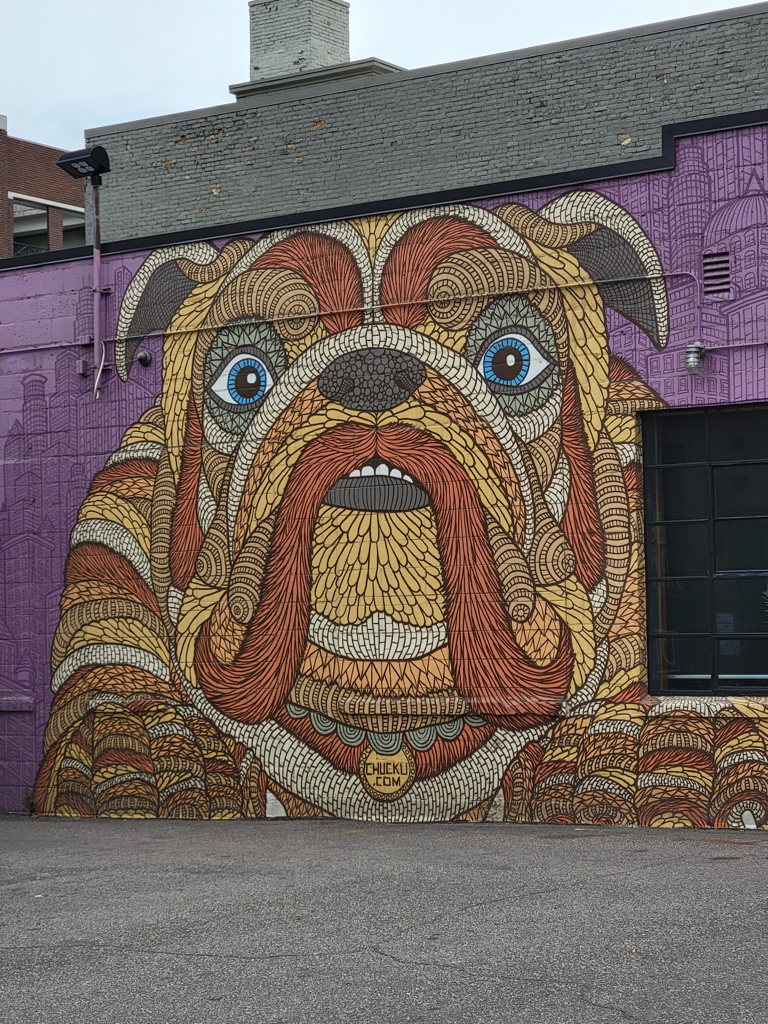 mural in Minneapolis by artist Chuck U.