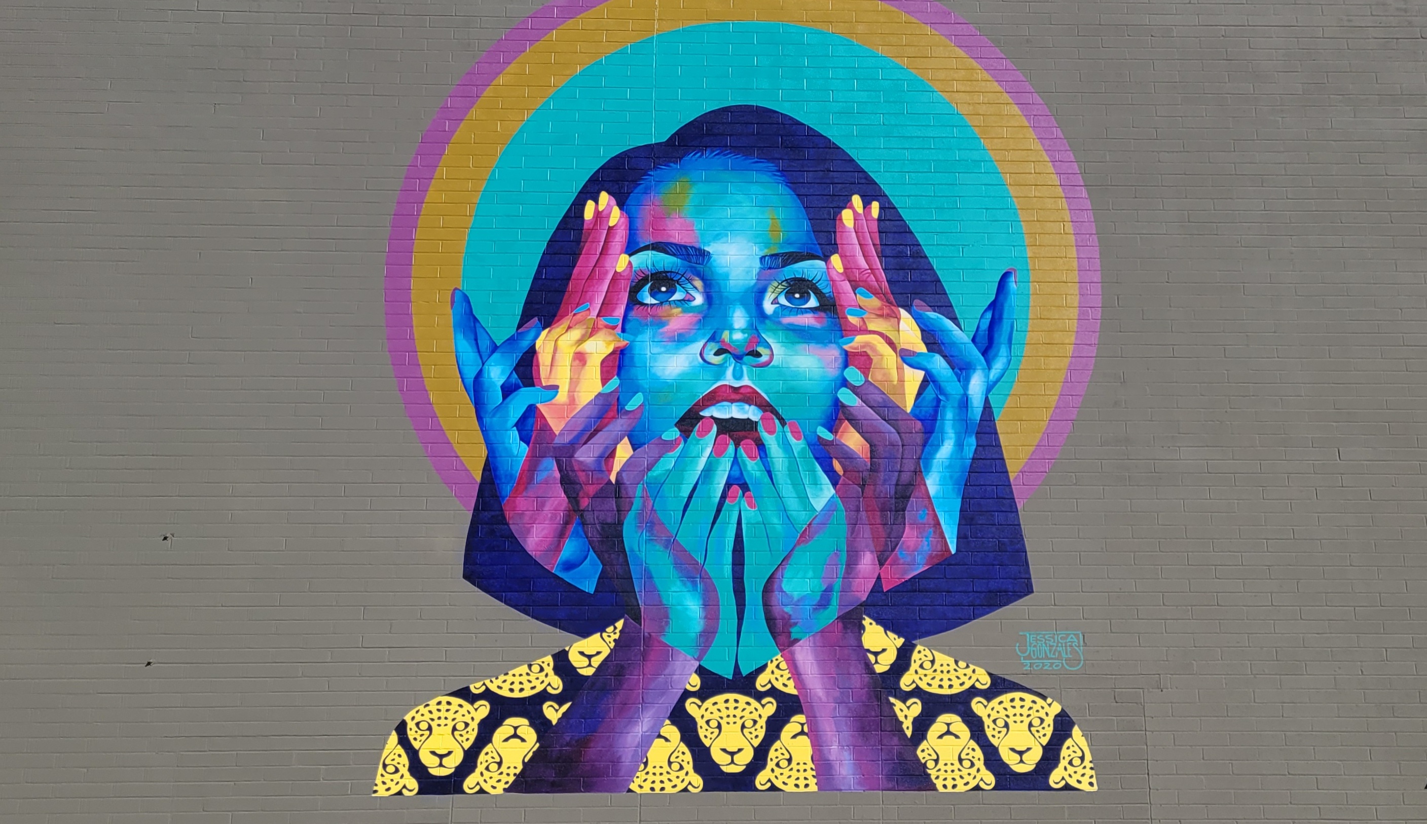 mural in Tucson by artist Jessica Gonzales.