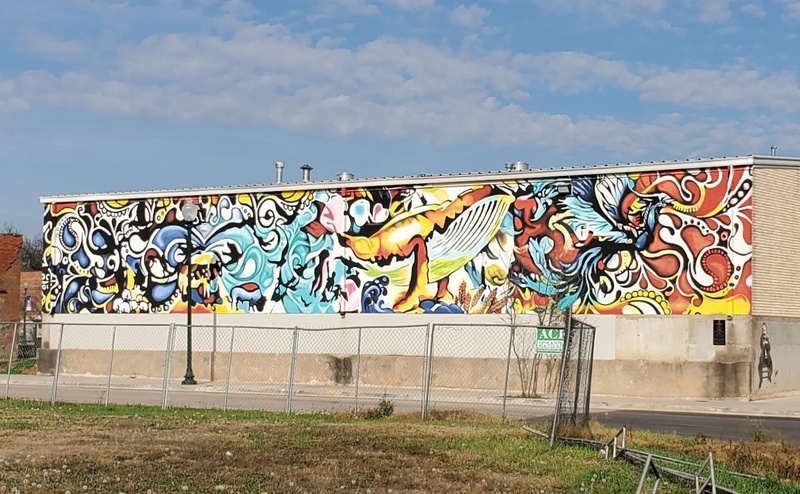 mural in by artist unknown.