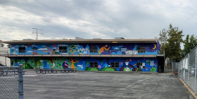 mural in Los Angeles by artist unknown.