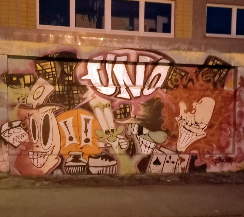 mural in Berlin by artist unknown.