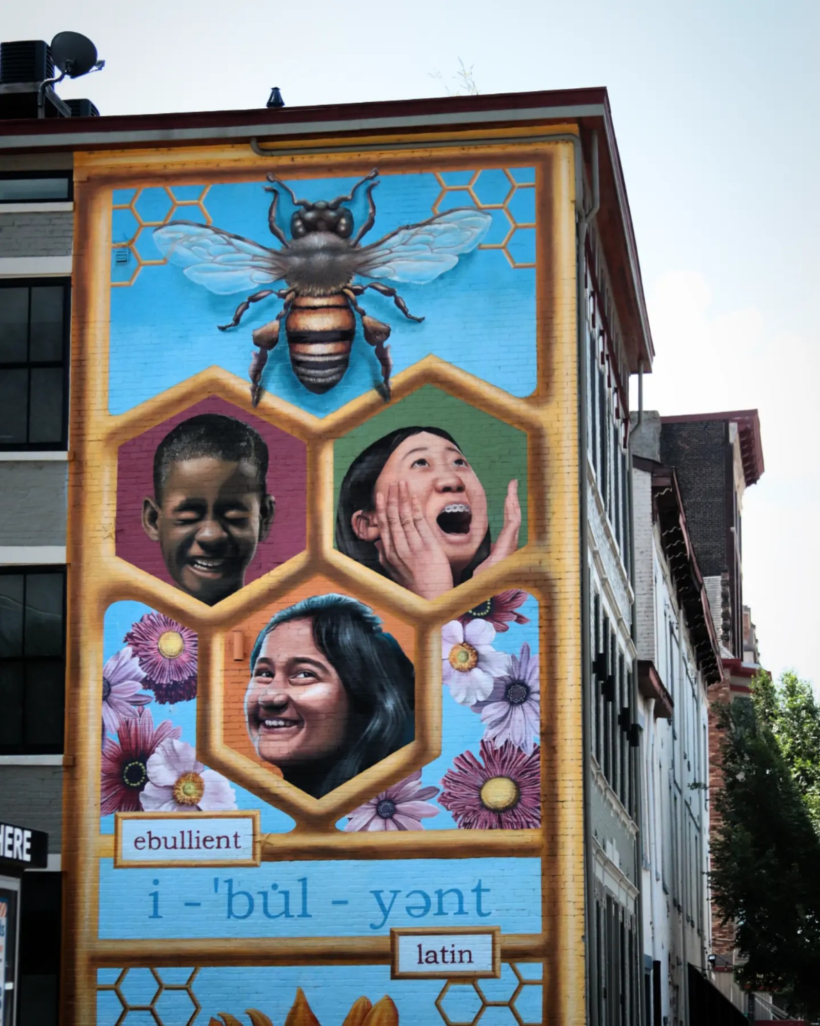 mural in Cincinnati by artist Paul Loehle.