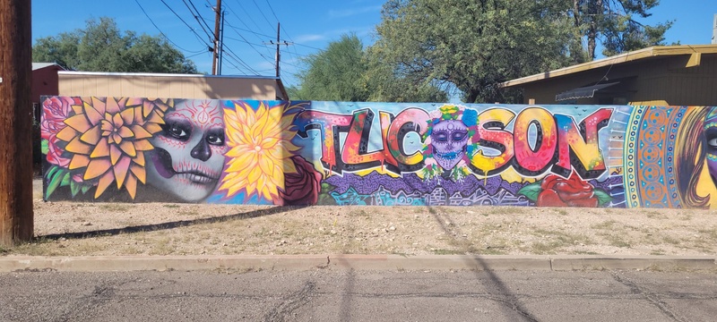 mural in Tucson by artist unknown.