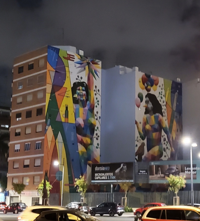 mural in by artist unknown.