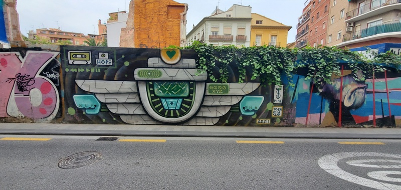mural in by artist unknown.