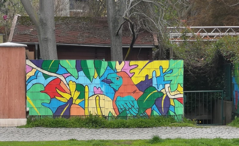 mural in Halle (Saale) by artist unknown.