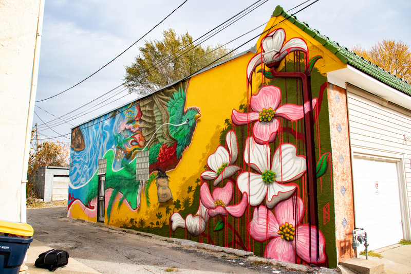 mural in Kansas City by artist Kobi Nolan.