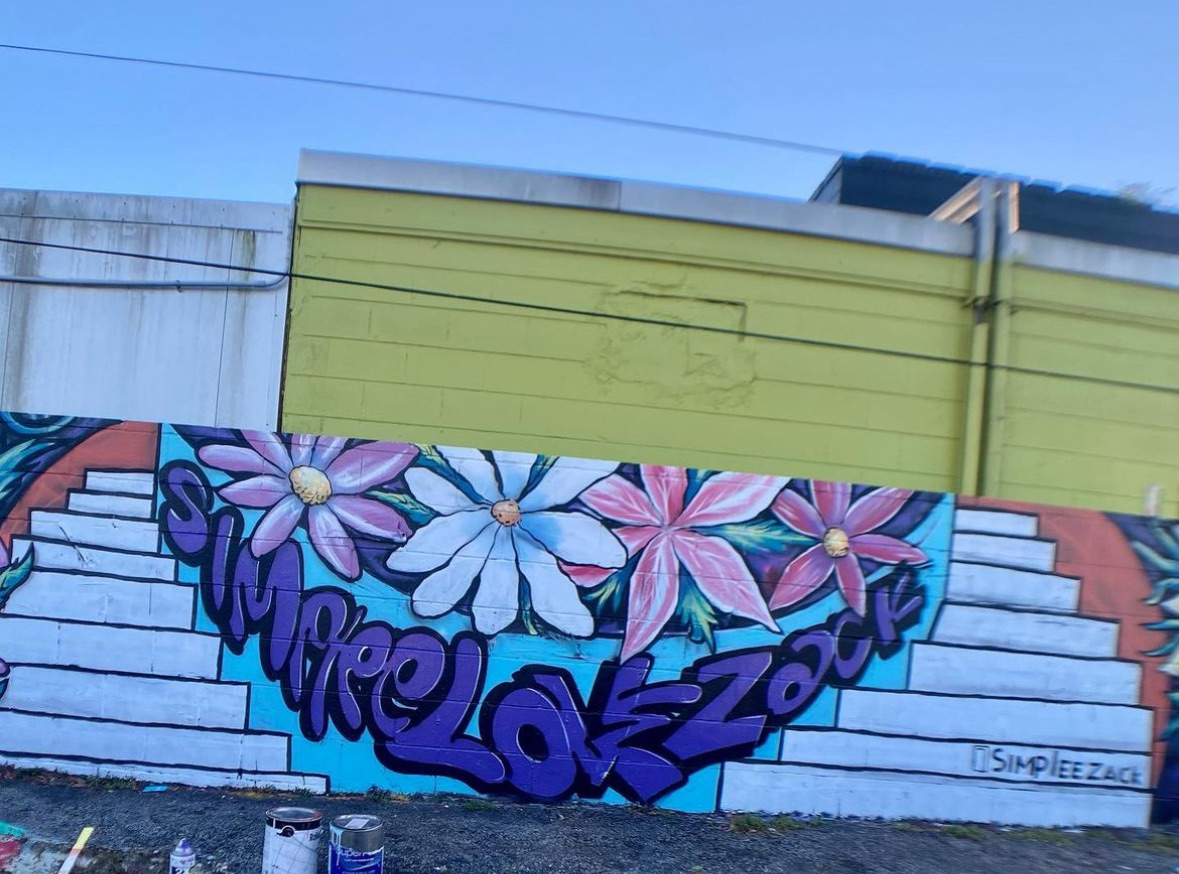 mural in Orlando by artist SimpleeZack.