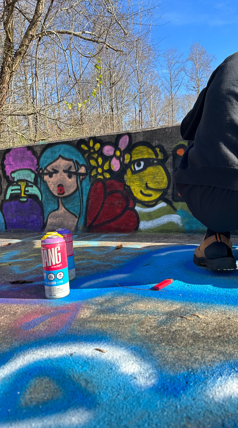 mural in by artist SimpleeZack.