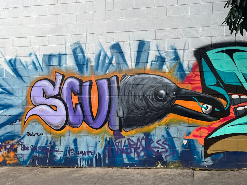 mural in Ciudad de Guatemala by artist unknown.