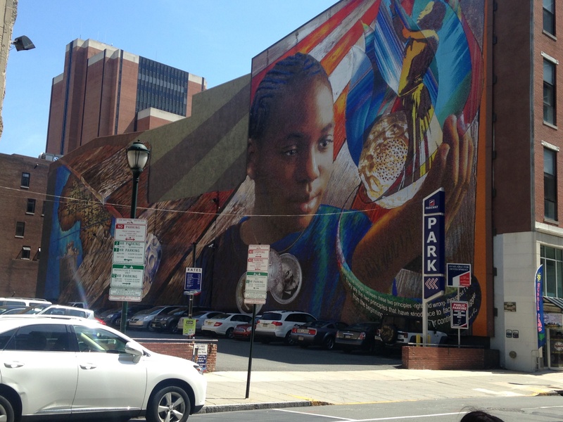 mural in Philadelphia by artist unknown.