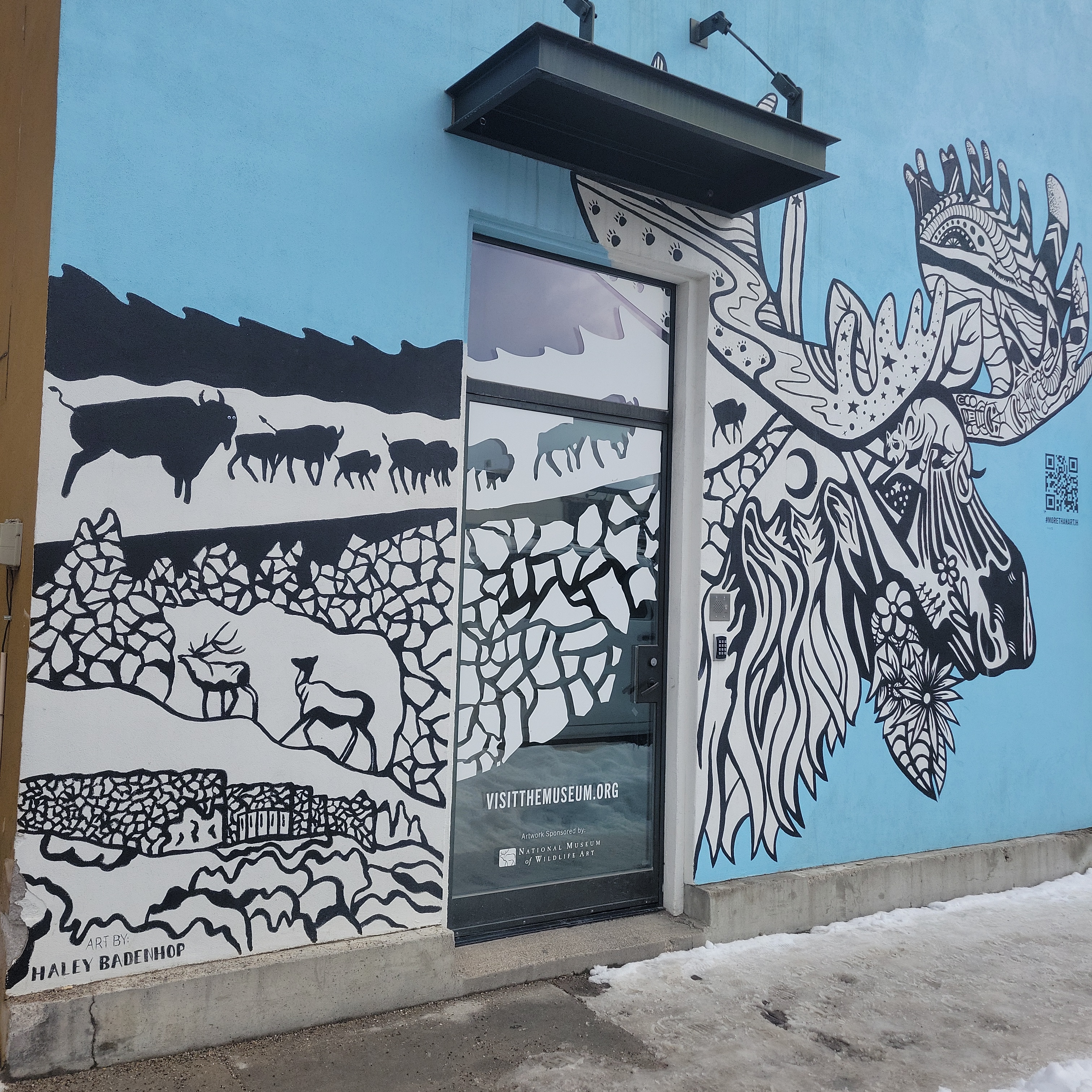 mural in Jackson by artist unknown.