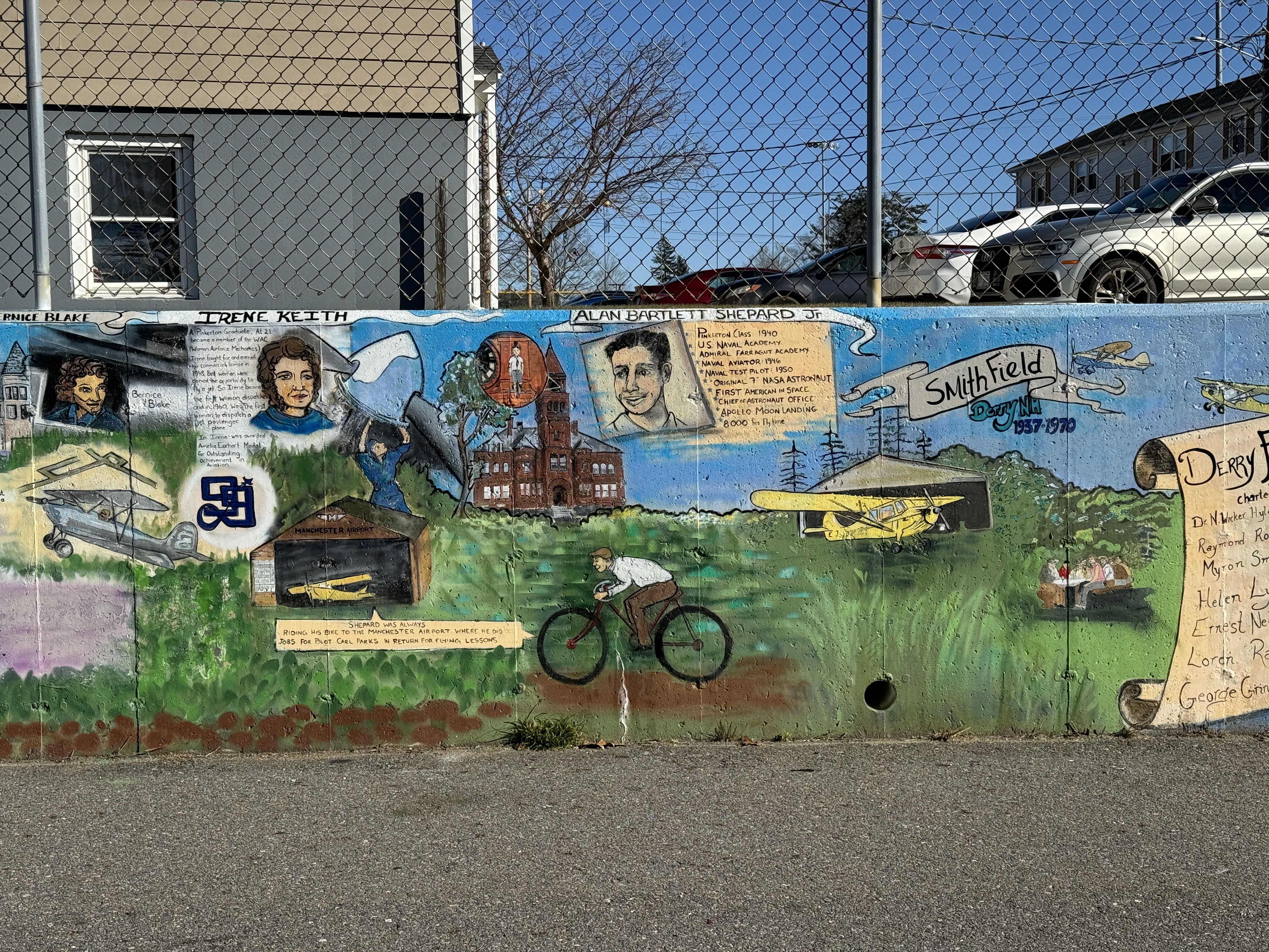 mural in Derry by artist unknown.