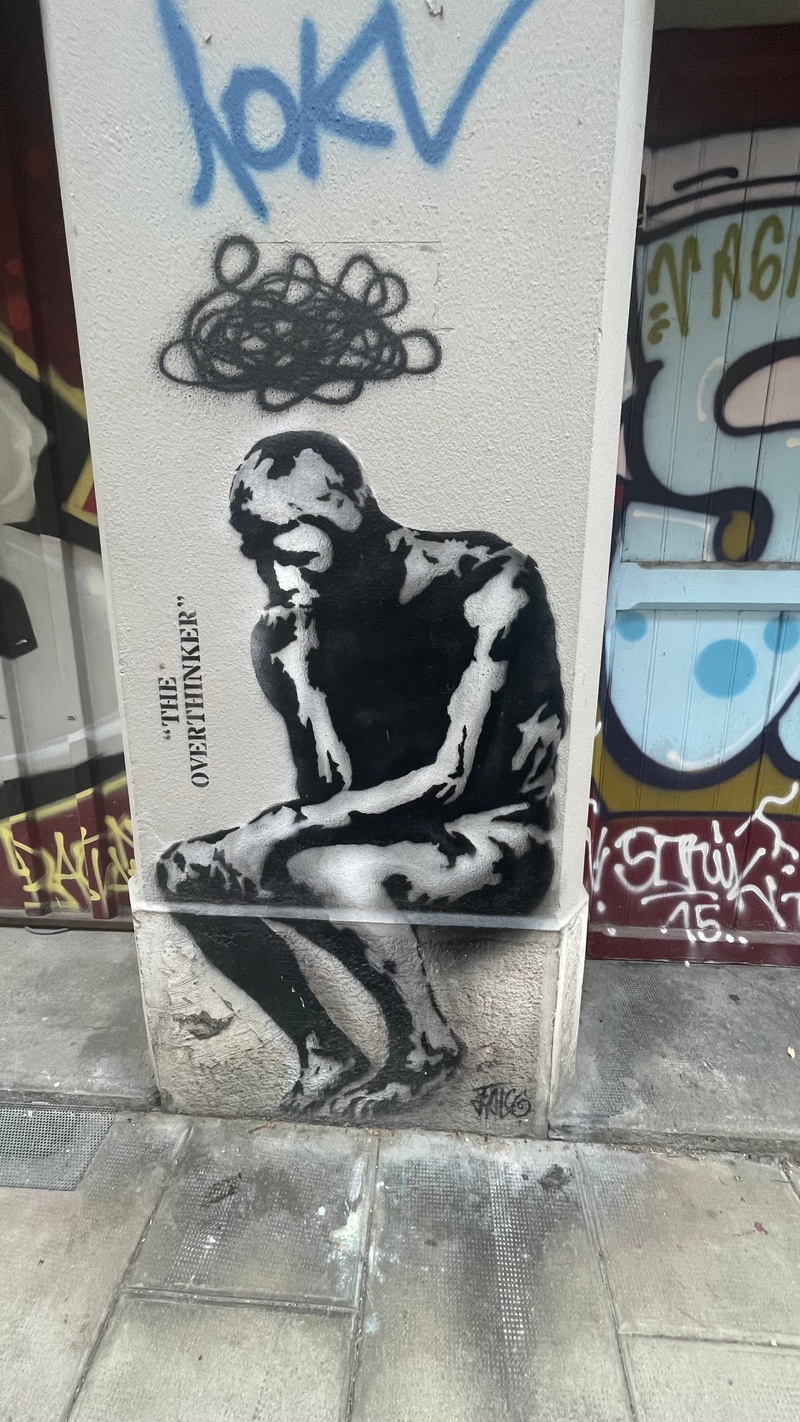 mural in Grenoble by artist unknown.