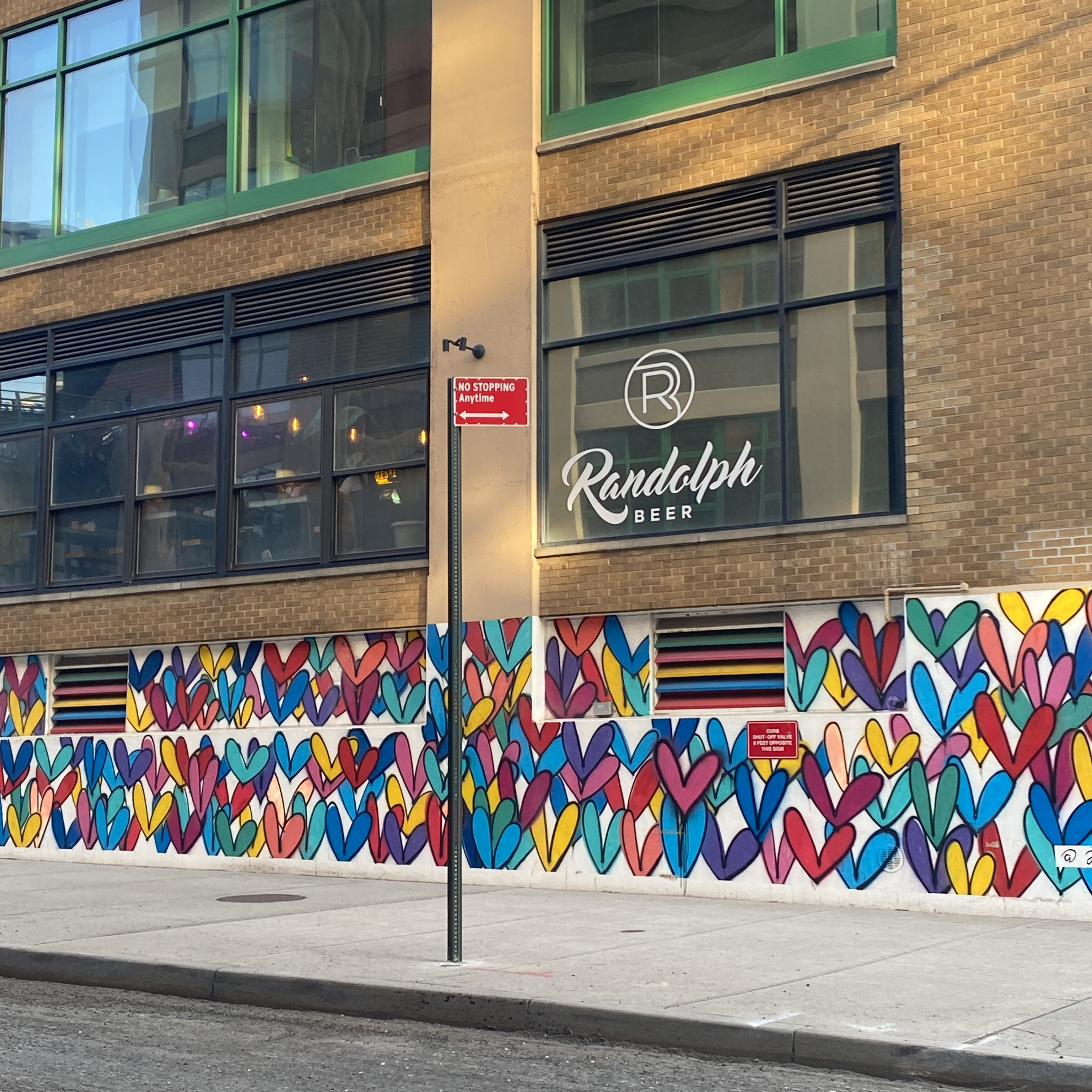 mural in Brooklyn by artist James Goldcrown.