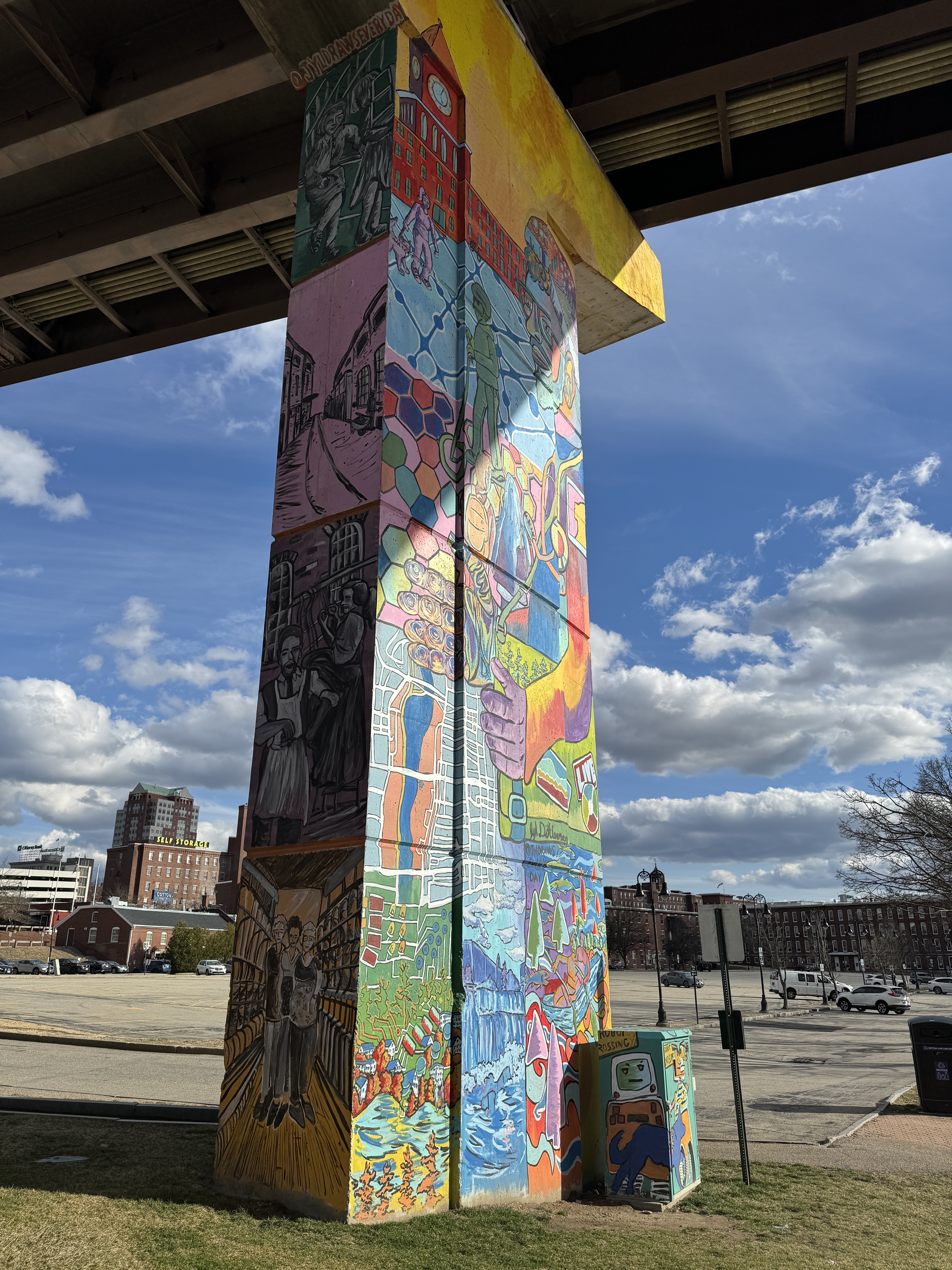 mural in Manchester by artist unknown.