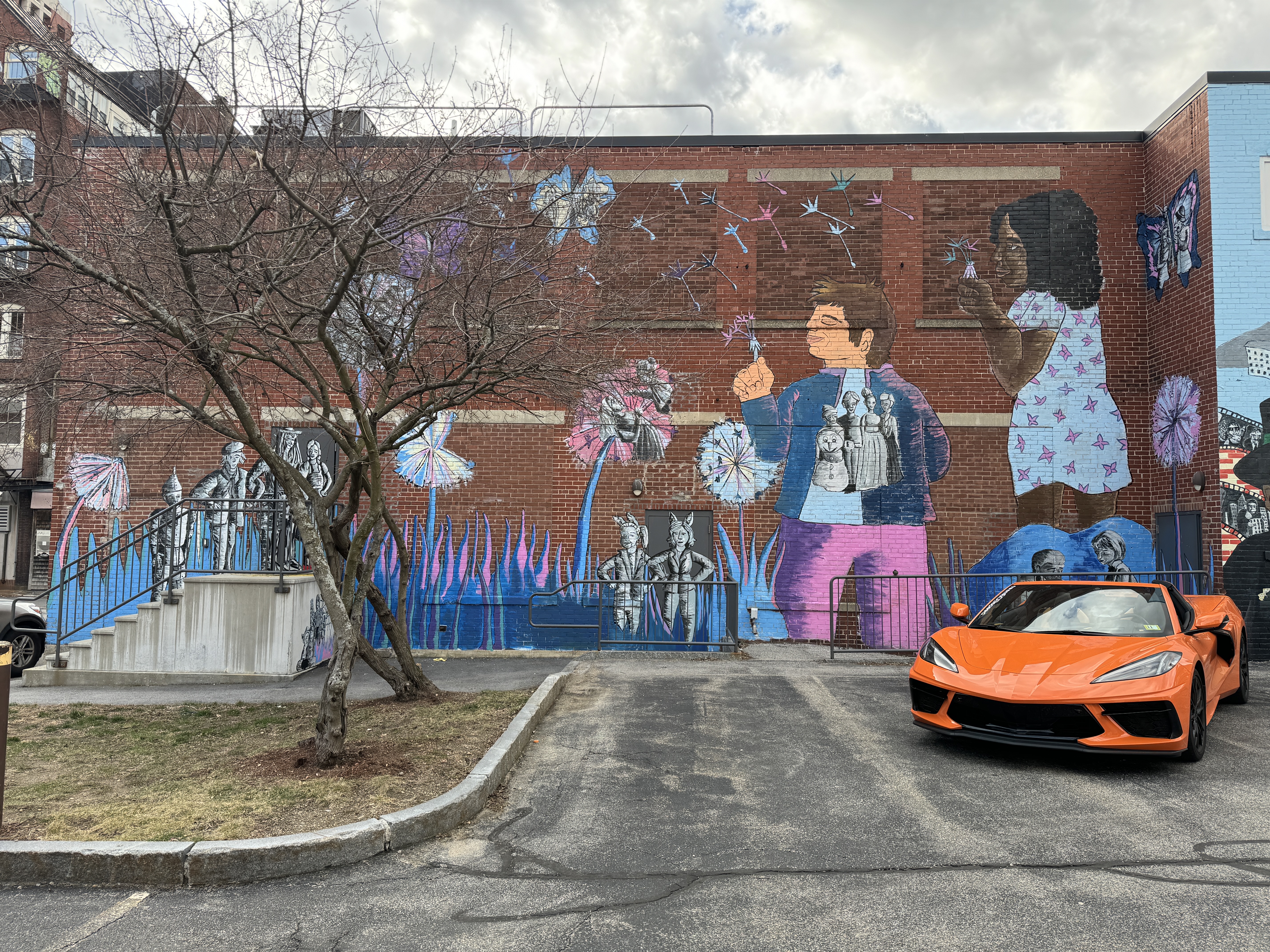 mural in Manchester by artist unknown.