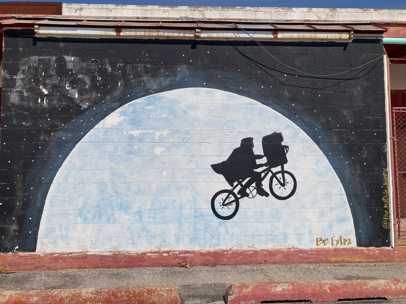 mural in Lawton by artist unknown.