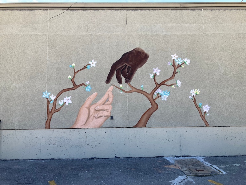 mural in Lawton by artist unknown.