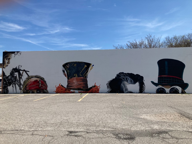 mural in Lawton by artist unknown.