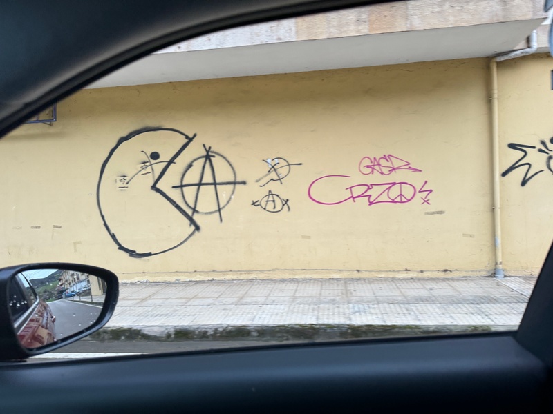 mural in Potes by artist unknown.