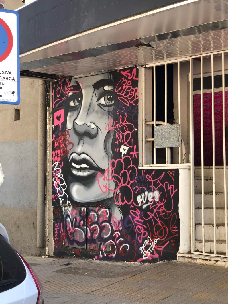 mural in NeuquΓ©n by artist unknown.