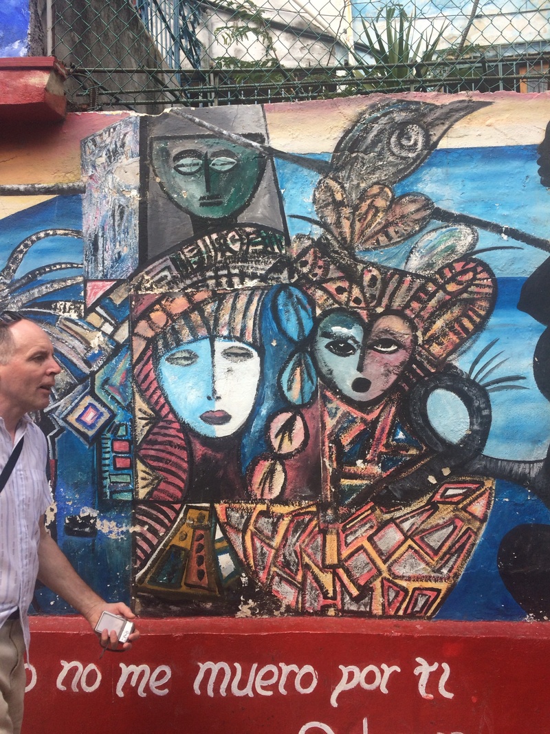 mural in Havana by artist unknown.