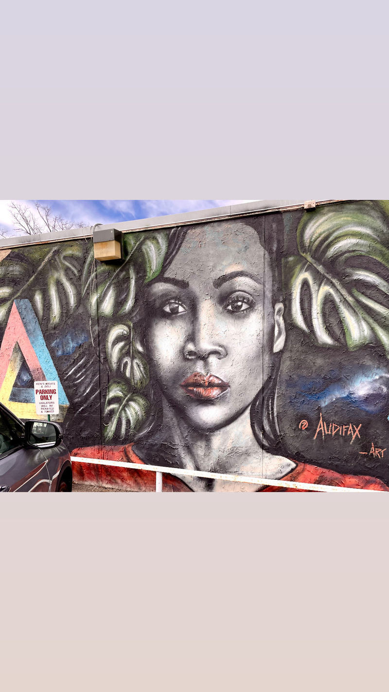 mural in Monona by artist Audifax.