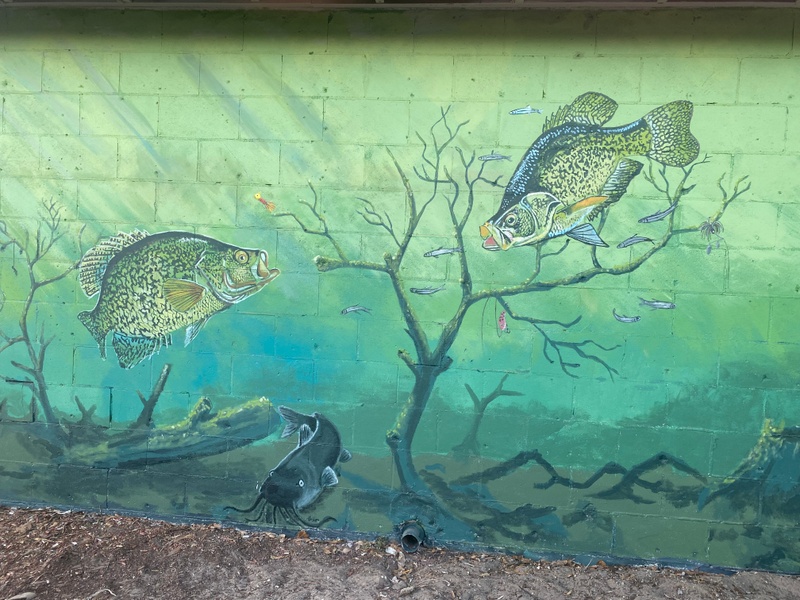 mural in Lakeland by artist Bob Gregory.