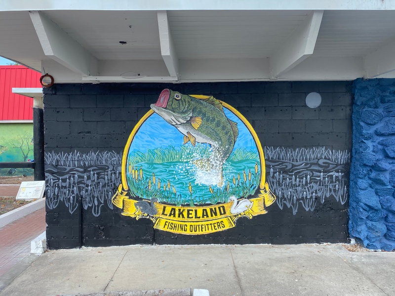 mural in Lakeland by artist Bob Gregory.