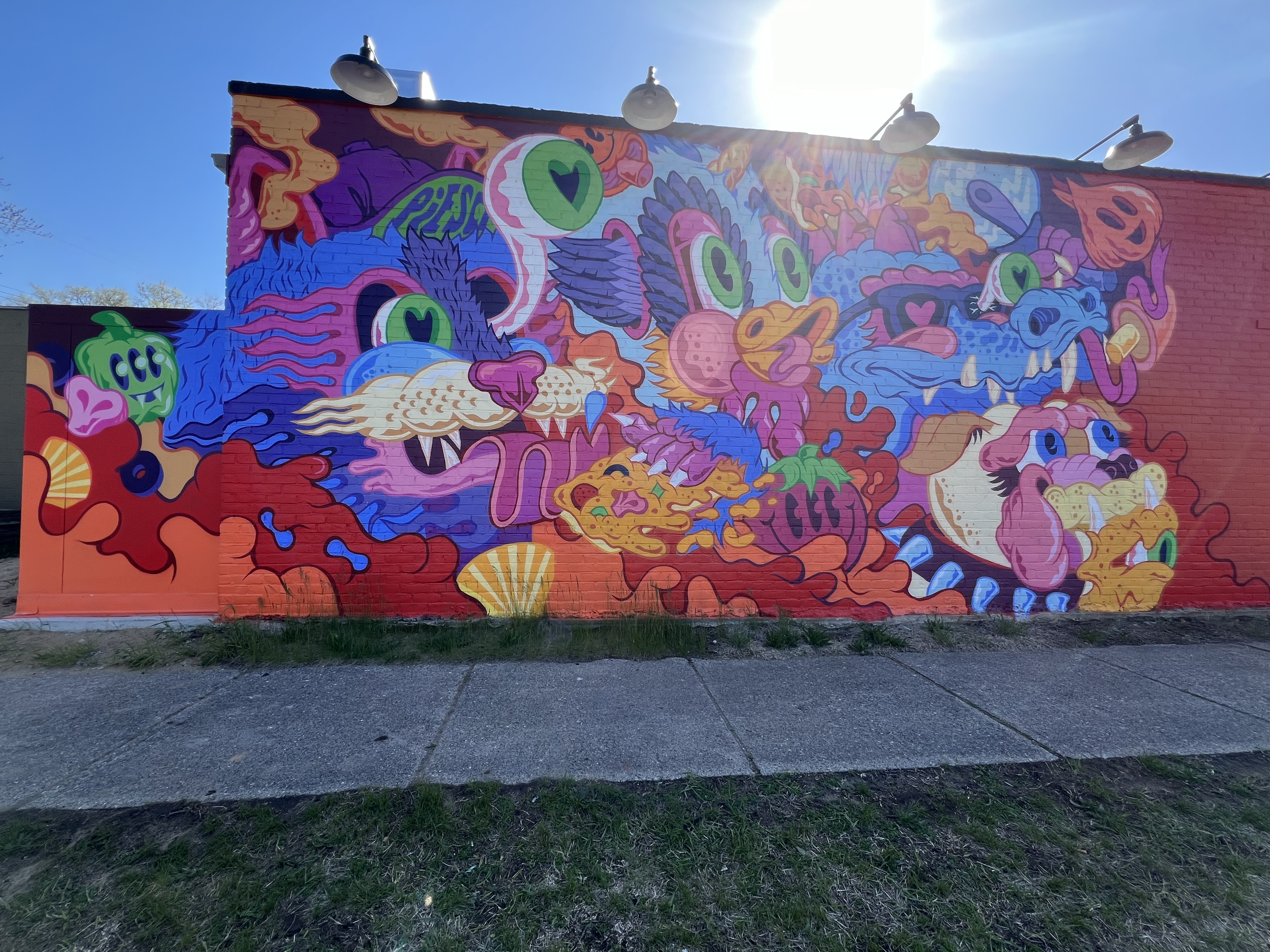 mural in Oak Park by artist Jason Abraham Smith.