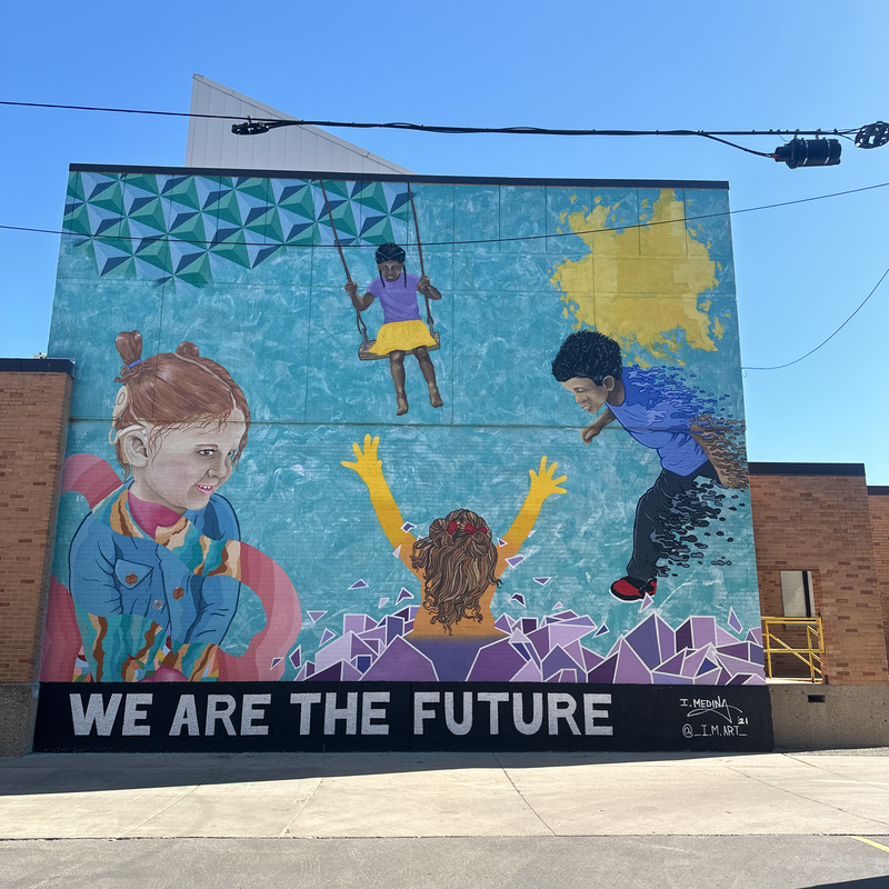 mural in Appleton by artist Irineo E. Medina.