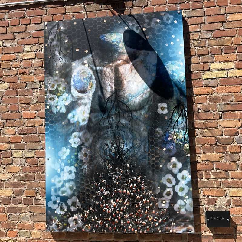 mural in De Pere by artist unknown.