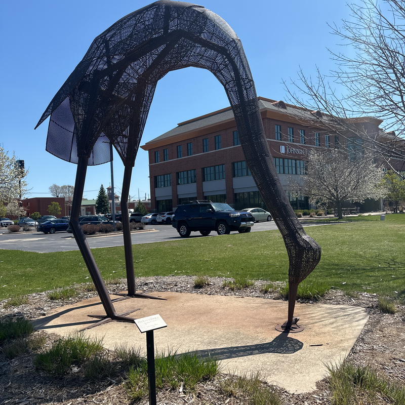 mural in Green Bay by artist unknown.