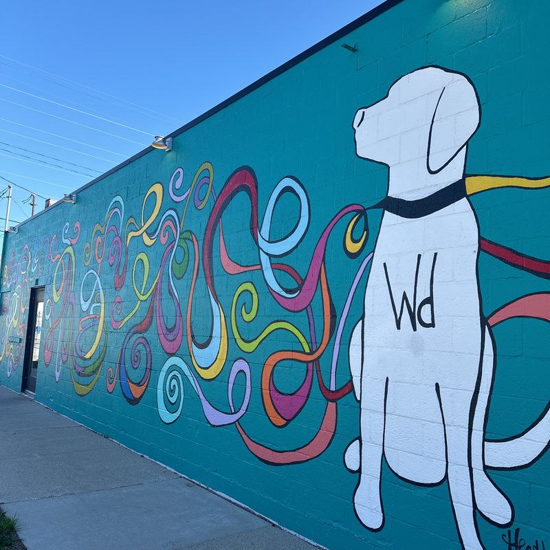 mural in Green Bay by artist Heather Peterman.