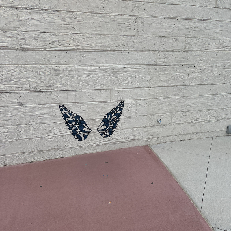 mural in Wisconsin Dells by artist unknown.