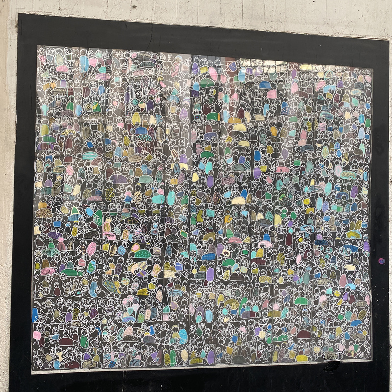 mural in Paris by artist unknown.