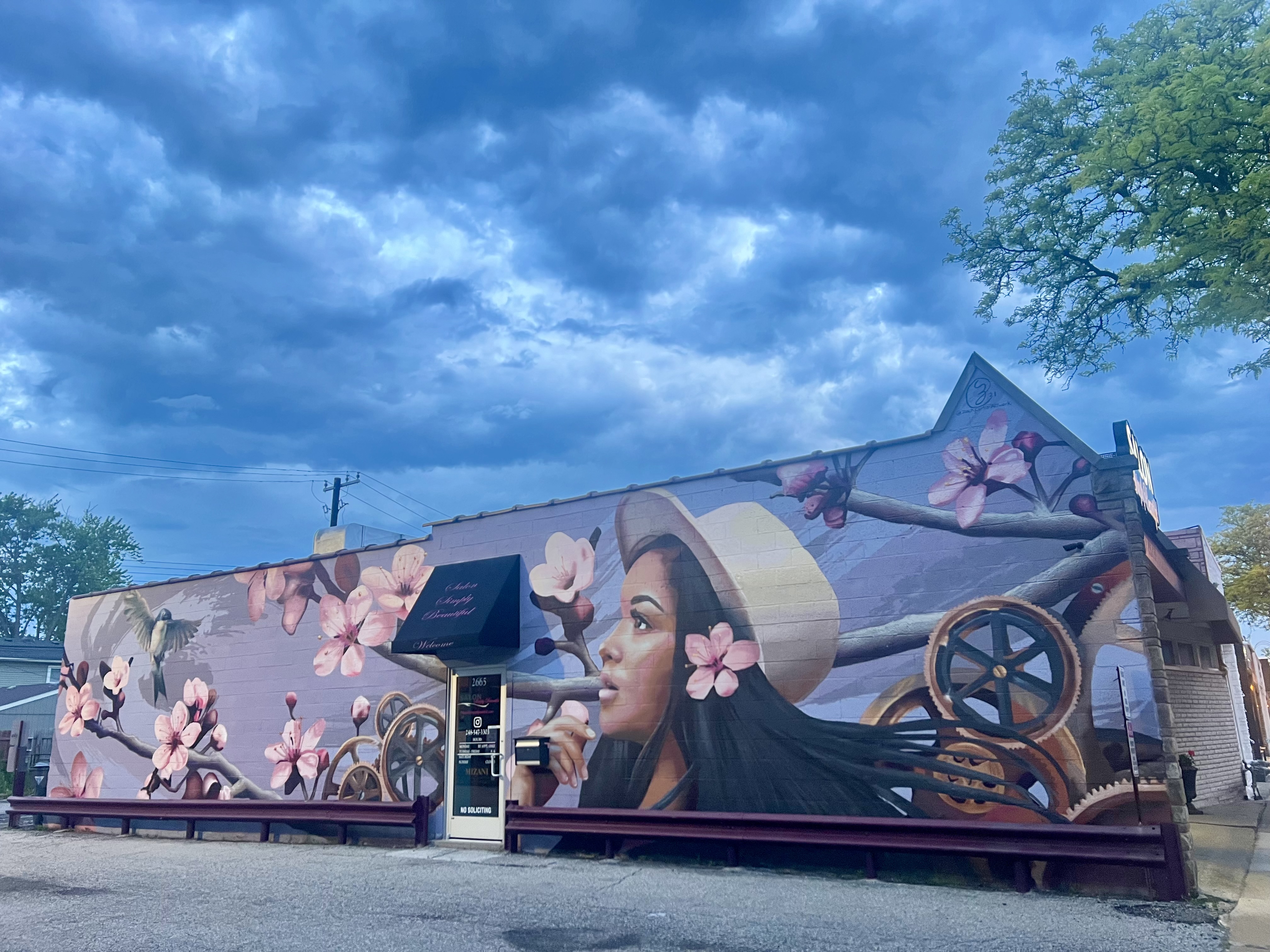 mural in Berkley by artist Zach Curtis.