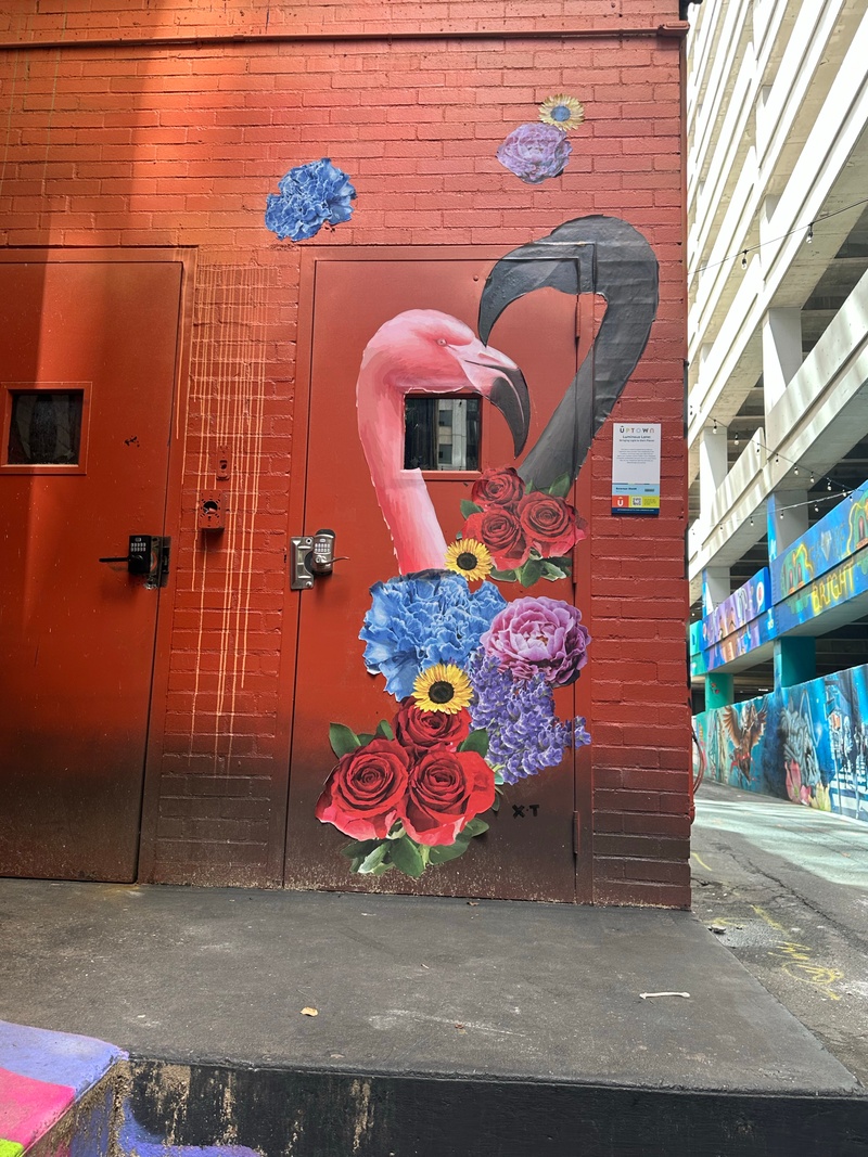 mural in Charlotte by artist unknown.