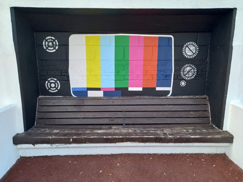 mural in by artist unknown.