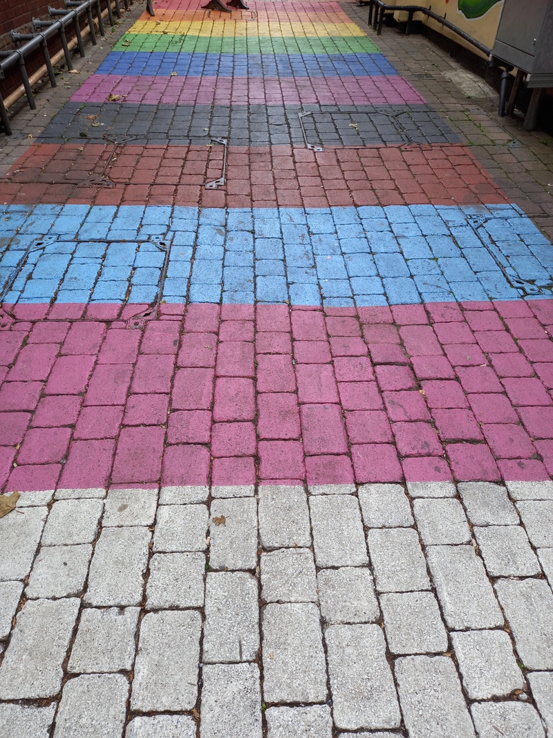 mural in by artist unknown.