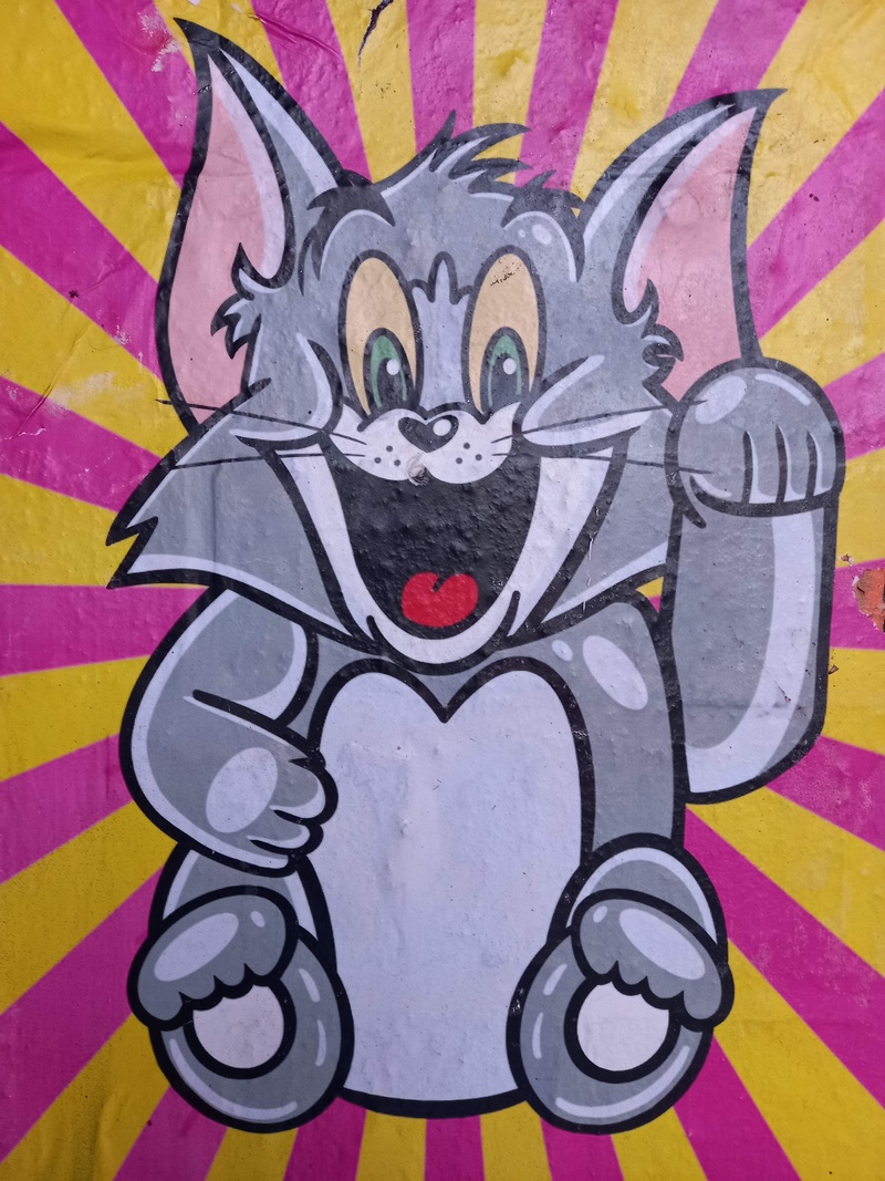 mural in Deritend by artist unknown.