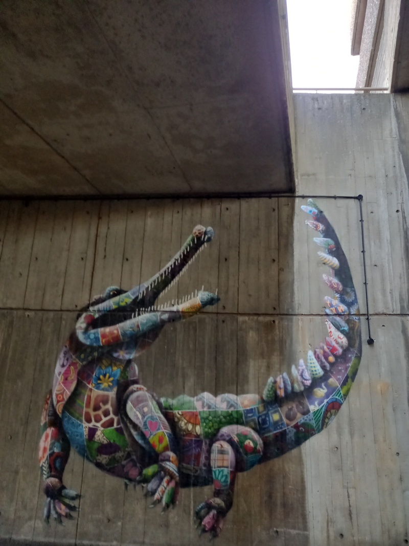 mural in by artist Louis Masai.