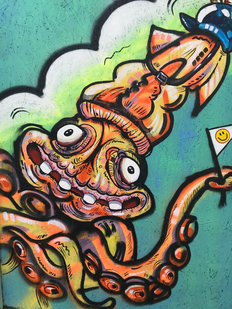 mural in by artist unknown.